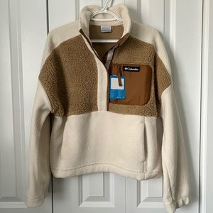 Women’s Columbia Sherpa Sweatshirt NWT